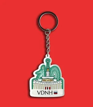 Брелок ВДНХ (Москва) (5х5) (KCH00-MSK0037-A-EN) 3140116
