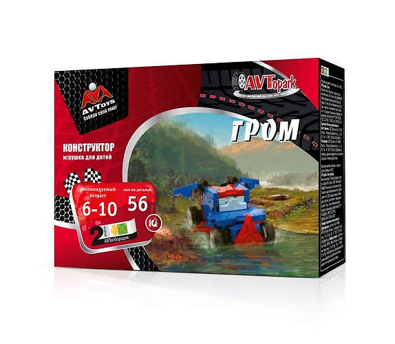 Конструктор AVTOYS Автомобиль Гром 140212 323087 — 1