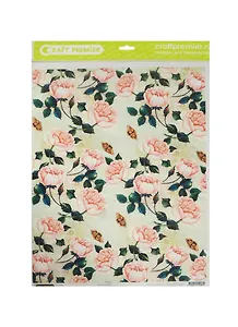 Рисовая бумага для декупажа Craft Premier Розы (CP01864) (А3) (25г/м)
