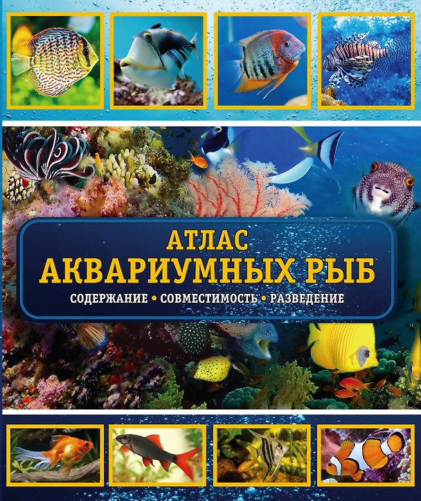 Книга Атлас аквариумных рыб () — 1