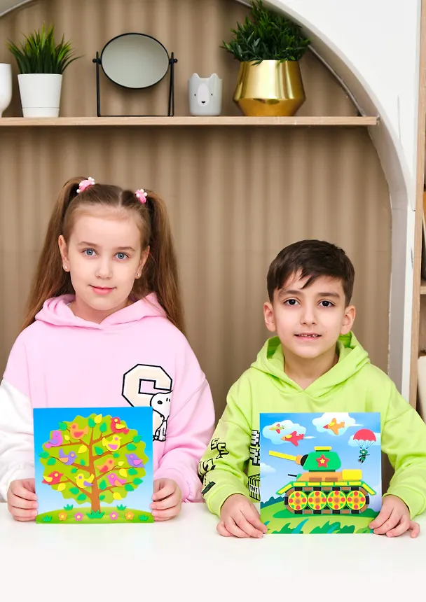 Аппликация ТМ Дрофа-Медиа Мягкая картинка. Танк 4125 2876143 — 10
