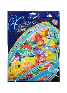 Шар надувной из латекса Happy Birthday (ассорти) (1шт)