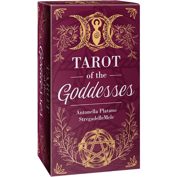 Книга Таро БОГИНЬ/Tarot of Goddess (на англ. языке) (Антонелла Платано) — 1