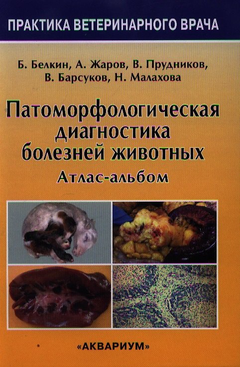 Книга Патоморфологическая диагностика болезней животных Атлас-альбом (ПВВ) Белкин () — 1