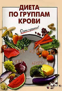 Книга Диета по группам крови (Галина Выдревич)