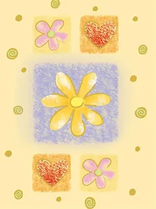 Бумажный пакет с матовой ламинацией и горячим тиснением (11х14х6) (16116) (Феникс-Презент)