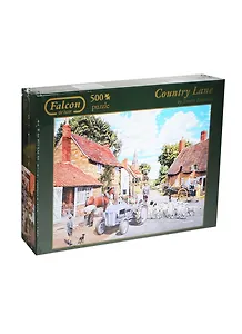 Пазл 500 (11026) Улица в поселке (Falcon) (коробка)