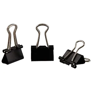 Зажимы для бумаг GoodMark 15 мм, 12 штук