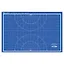 Коврик для резки А3 синий, 5-слойный — 262551 — 2