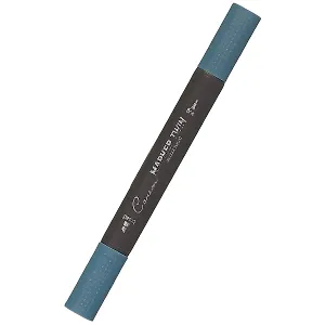 Маркер художественный "Сонет" сине-серый 9, двухсторон., тонк. и широк.долото, Сонет