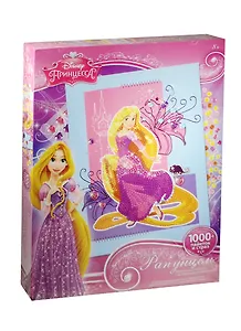 Набор для творчества Оригами Disney/Дисней Princess Картина из пайеток с велюровыми эл-ми. Рапунцель 014
