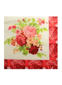 Салфетки бумажные Розовый букет (335309) (33х33см) (набор/20шт.) (Страна Карнавалия) (упаковка)