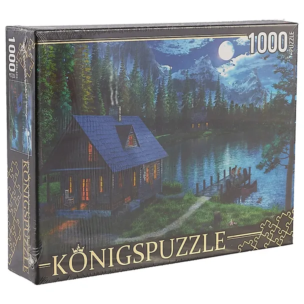 Пазл Königspuzzle 1000 эл.68,5*48,5см. Лунное озеро МГК1000-6461 2621579 — 2