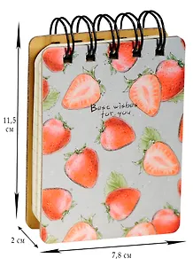 Блокнот А6 "Happy time", спираль, ассорти