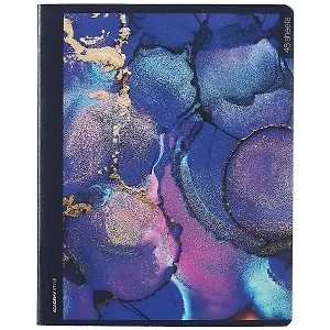 Тетрадь в клетку Academy Style, "Акварельные грезы", 48 листов, в ассортименте