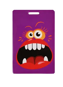 Чехол для карточек Монстр фиолетовый (ДК2017-105)