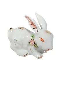 Фигурка Кролик (9х7) (2 вида) (фарфор) (23-2)