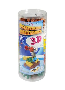 Конструктор «Радужная мозаика 3D №1», Биплант