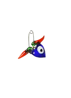 Оберег на булавке Сердце и 2 перчика (2х2) (37014) 2404100