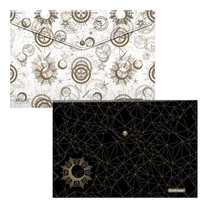 Папка-конверт А4 "Magic Sky" пластик, ассорти, ErichKrause