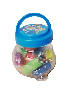 Тесто для лепки (56222) (12цв) (180гр) (1 форма+нож) (банка)