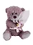 Игрушка мягкая Fluffy Family Мишка с букетом,  20см 681559 — 2783324 — 1