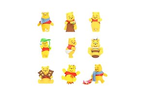 Фигурка Винни Пух Disney Happy Times series Blind Box (1шт) (6936785447355) (TPT17)