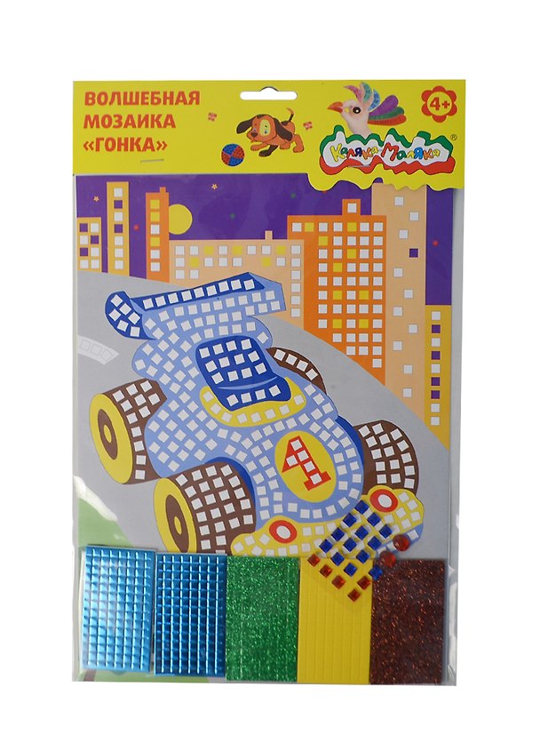Волшебная мозаика Гонка А4 (ВМКМ-Г) (105170) (Каляка-Маляка) (4+) 2403813 — 1