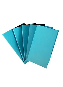 Набор открыток двойных Васильковый (card2-220) (5шт) (упаковка)