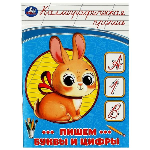 Книга Каллиграфическая пропись. Пишем буквы и цифры () — 1