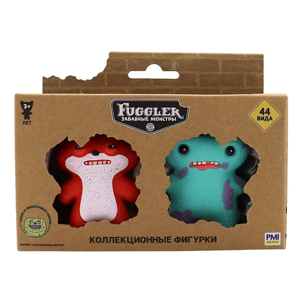 Коллекционные фигурки Fugglers Хитрая лиса, Зубной монстр (2шт) (FG2015I) 3133897 — 1