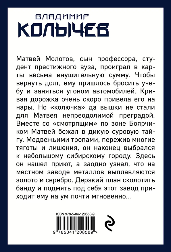 Книга Каторжанин (Владимир Колычев) — 2