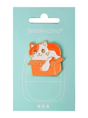 Значок Котик в коробке (металл) (12-5769-A31) 3077939