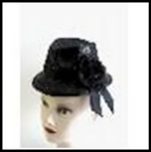 Карнавальная шляпка для женщин, арт. 26424 (полиэстр)