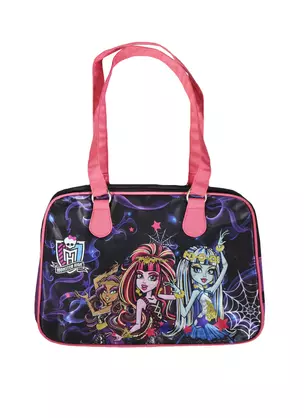 Сумка молодежная "Monster High" 35,5*24*12см, полиэстер, две ручки, Centrum — 232944 — 1