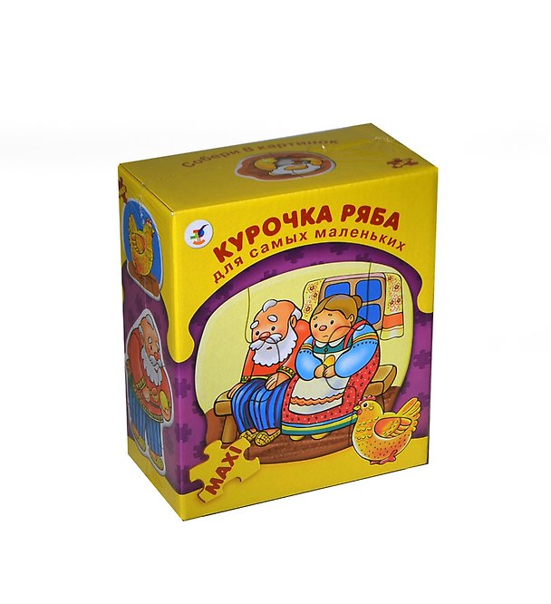 Пазлы для малышей MAXI Дрофа-Медиа ДСМ Курочка ряба 2405225 — 1