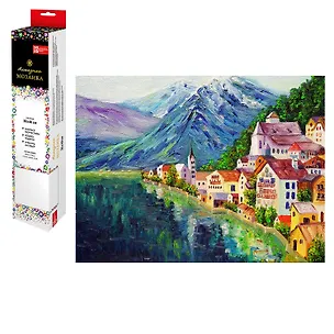 Набор для творчества. Алмазная мозаика "Северная Италия", 30 х 40 см 2958188