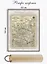 Карта-ретро Вятской губернии, состояние на 1892г., в картонном тубусе с подвесом — 3032704 — 1