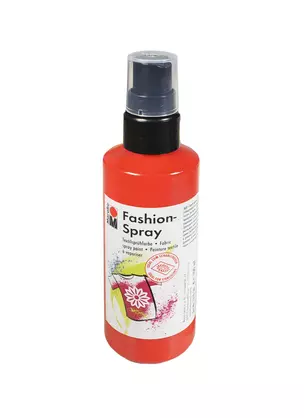 Краска-спрей по ткани Marabu-Fashion Spray цв. 232 Красный (171950232) (100мл) — 2418744 — 1