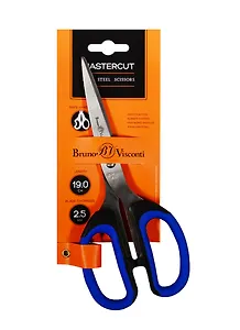 Ножницы 190мм офисные, мягкие кольца, Bruno Visconti