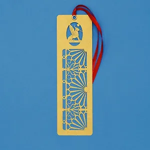 Закладка книжная резная Ажурный город (014), арт. bm-BB-20.6.2019