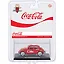 450027 Машинка литая коллекционная Motor City - Die-сast модель Coca-Cola 1967 Volkswagen Beetle, масштаб 1:50 (металлическая), возраст 14+ — 3170867 — 3