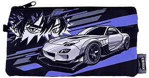 Пенал-косметичка 22*11,5 "Аниме с тачкой", мягкий