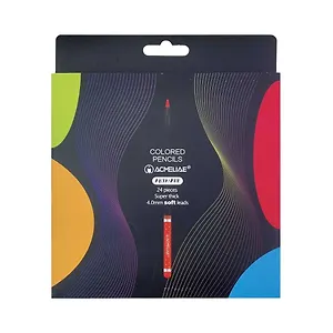 Карандаши цветные 24цв "Blackwood Artmate" карт.футляр, супермягкие, утолщ.грифель 4мм, ACMELIAE
