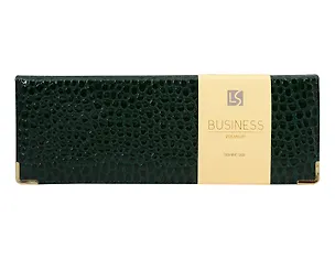 Планинг дат. 2026г. 56л "Business Premium. Lizard" зеленый, 7Б, тв.переплет, настольный, иск.кожа, обл.поролон, евроспираль, съемный тонир.блок, мет.уголки, инд.уп 3114946