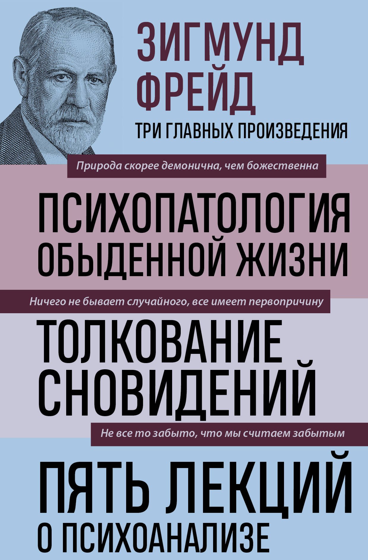 

Психопатология обыденной жизни. Толкование сновидений. Пять лекций о психоанализе