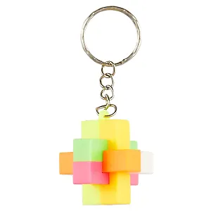 Брелок головоломка Крест (пластик) 12-02270-23-6