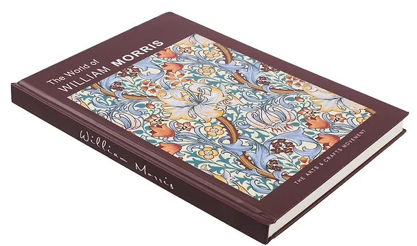 Книга для записей "У.Моррис" 250*190, 120 листов в линейку, твердая обложка, в ассортименте 3134491 — 12