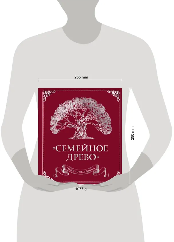 Книга Родословная книга "Семейное древо" (красная) (Ольга Юрченко) — 5