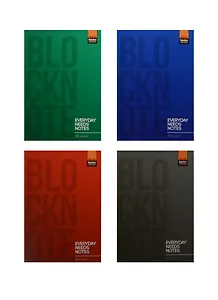 Блокнот А6 60л кл. "ULTIMATE BASICS" склейка, ассорти, Альт